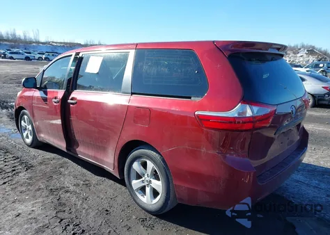 2015 Toyota Sienna L 7 Passenger из США, поврежденный, VIN 5TDZK3DC4FS630147